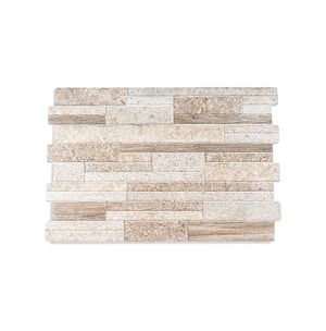 Cerámica Para Pared Estilo Fachaleta Compostela 34x50 Beige