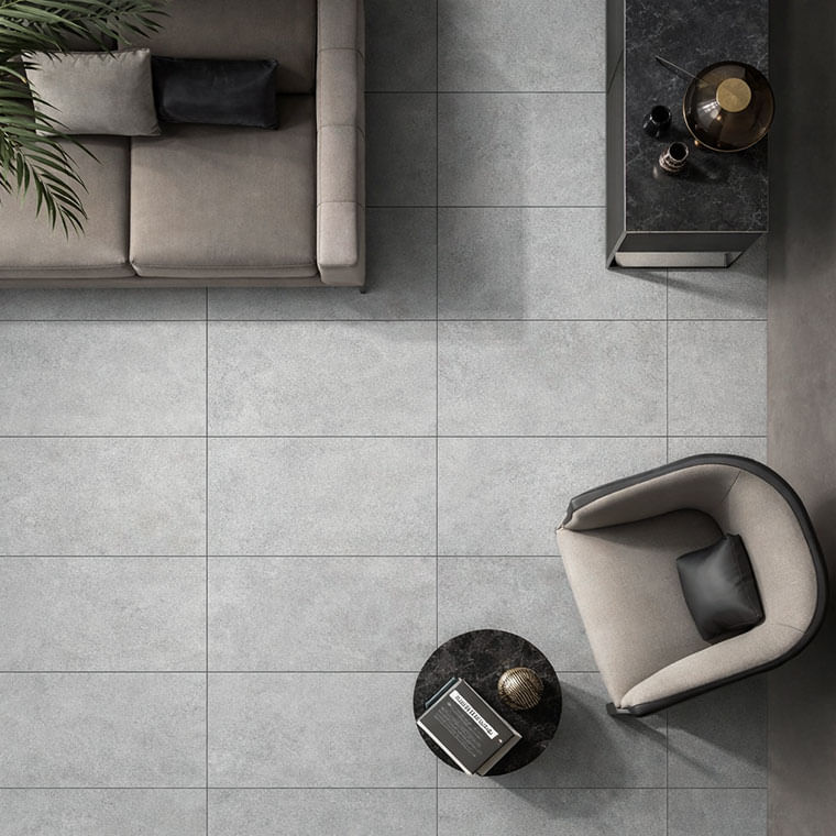 Porcelanato Para Piso Y Pared Estilo Piedra Amani 30x60 Gris