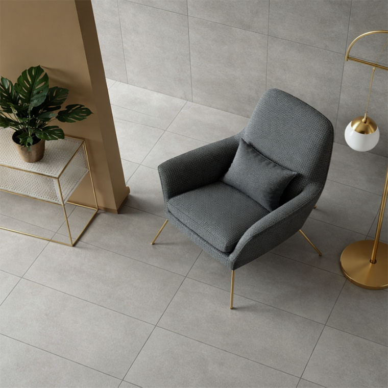 Porcelanato Para Piso Y Pared Estilo Piedra Amani 30x60 Greige