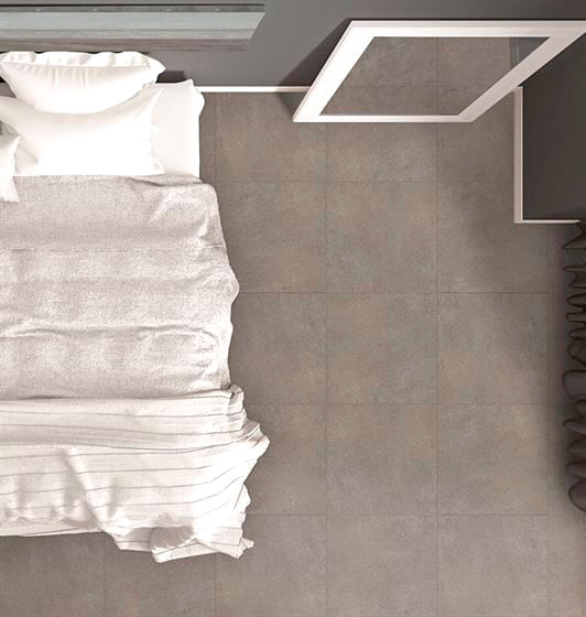Porcelanato Para Piso Y Pared Estilo Neutro Loft 60x60 Taupe