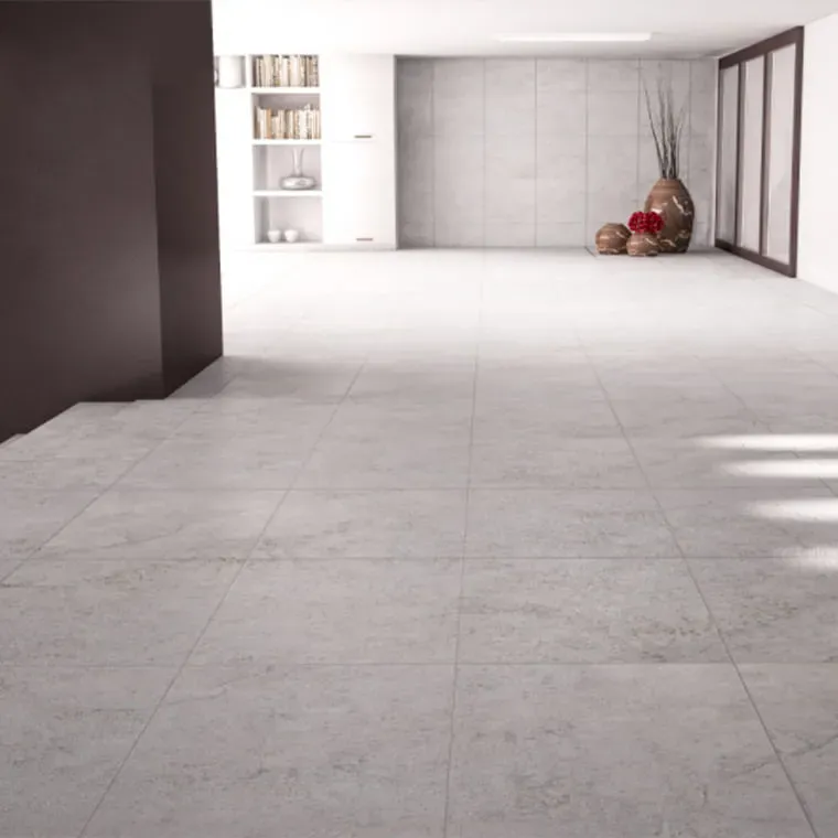 Cerámica Para Pisos Estilo Piedra City 50x50 Blanco