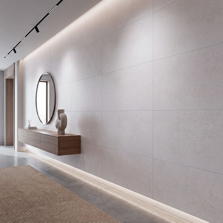 Porcelanato Para Piso Y Pared Estilo Piedra Cromat 60x120 Perla