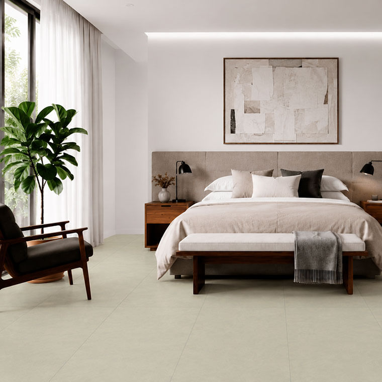 Porcelanato Para Piso Y Pared Estilo Cemento Skate 60x120 Beige