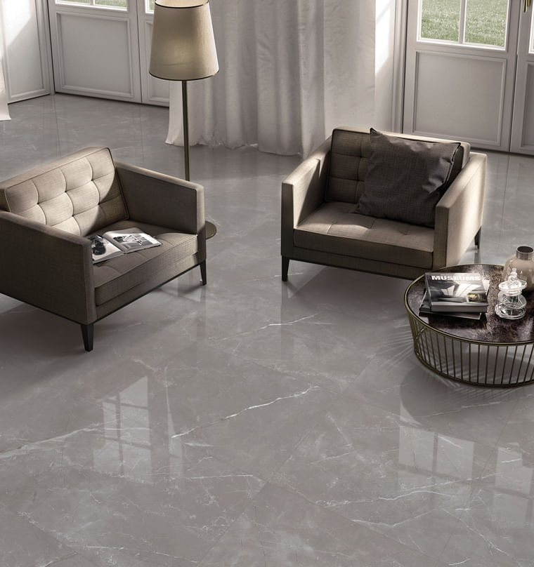 Porcelanato Para Piso Y Pared Estilo Mármol ST Regis-B 60x60 Perla